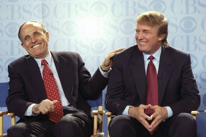 Rudy Giuliani e Donald Trump