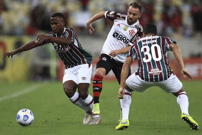 Fluminense x Flamengo Everton Ribeiro