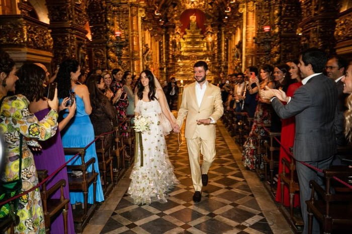 Maria Antônia Ferraz e Miguel Ramos se casam em belo mosteiro no Rio (13)