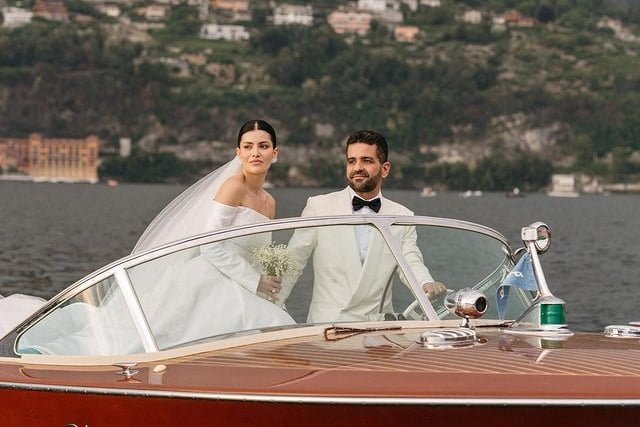 Lago Di Como, na Itália, é palco de casamento de influencer brasileira