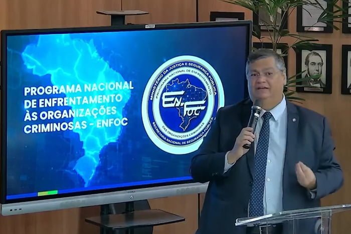 O ministro da Justiça, Flávio Dino, lança Programa Nacional de Enfrentamento às Organizações Criminosas -- Metrópoles