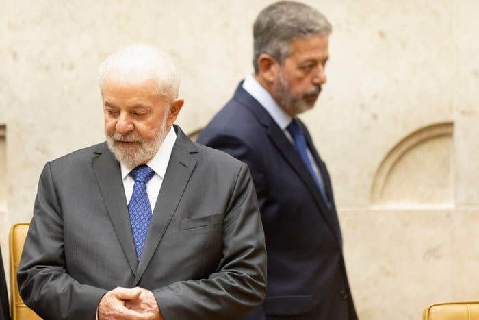 O presidente Lula e o presidente da Câmara, Arthur Lira -- Metrópoles