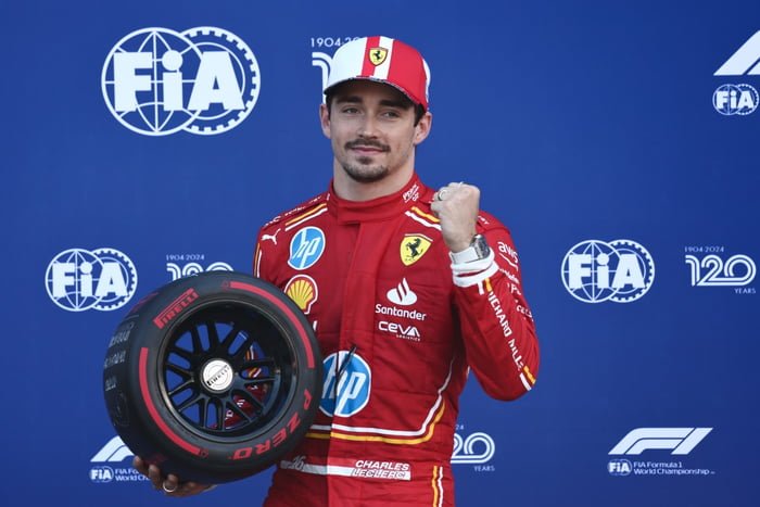 Leclerc, piloto da Ferrari - Metrópoles