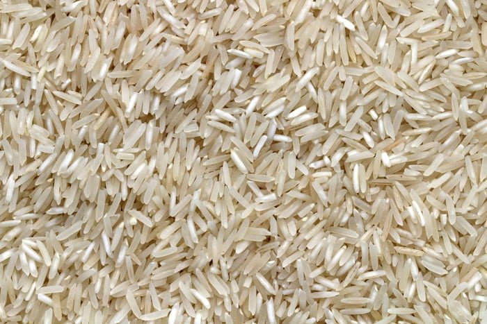 Imagem colorida de arroz - Metrópoles
