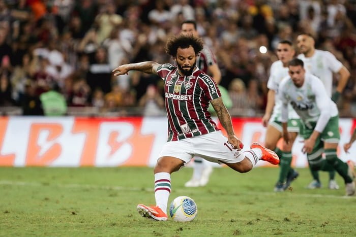 Imagem colorida de Marcelo, lateral do Fluminense- Metrópoles