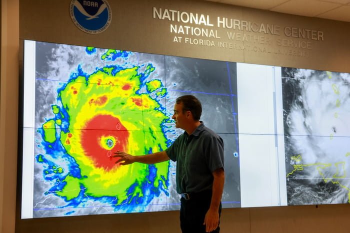 Centro Nacional de Furacões monitora a atividade do furacão Beryl no Caribe - Metrópoles
